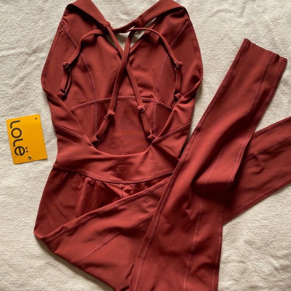 NWT Lolë Yoga Jumpsuit - Saffron - Size XS - Picture 5 of 6
